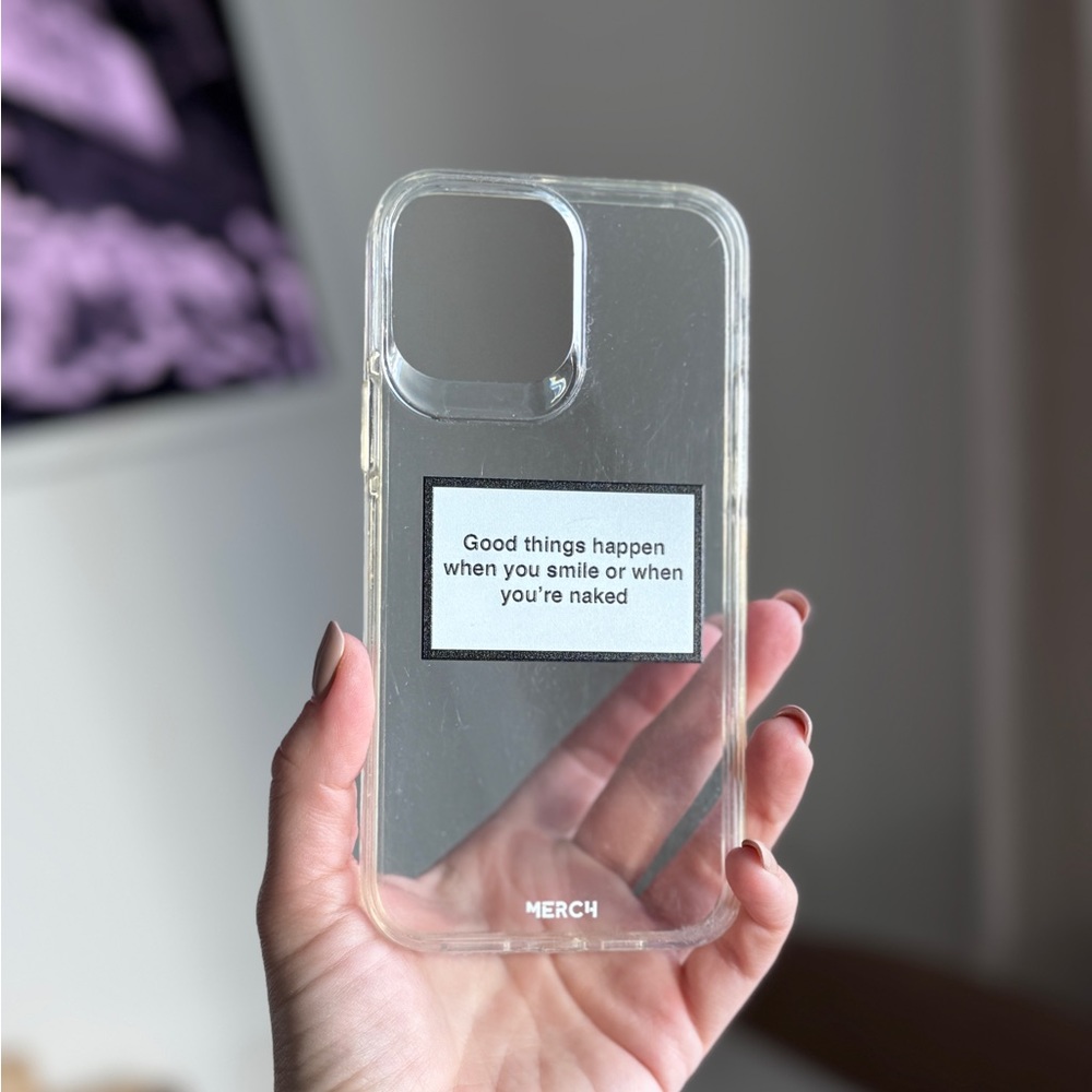 Case for iPhone 13 Pro Max. Brand MERH. Good condition.